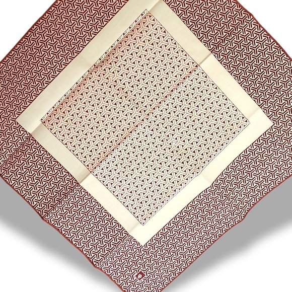 Designer Cloth Napkin Set (2) Anne Klein Beige Wicker - Picture 7 of 9